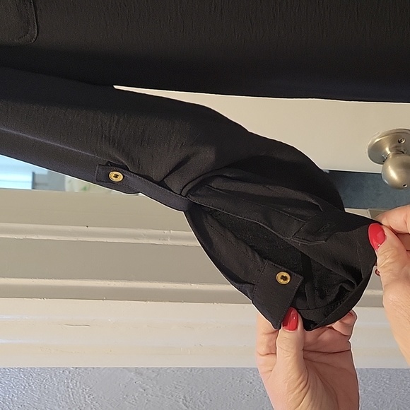 Calvin Klein black shirt dress, XL, - Picture 5 of 6